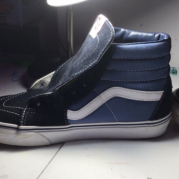 High top blue vans - Picture 2 of 4